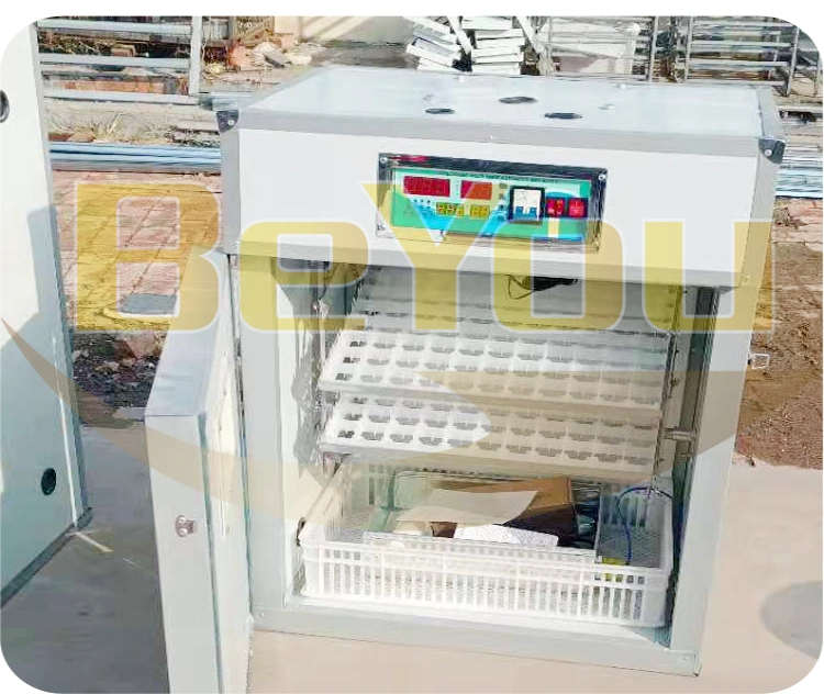 Farming Solar 176 Eggs Automatic Setter Hatcher Machine Industry Chicken Incubator
