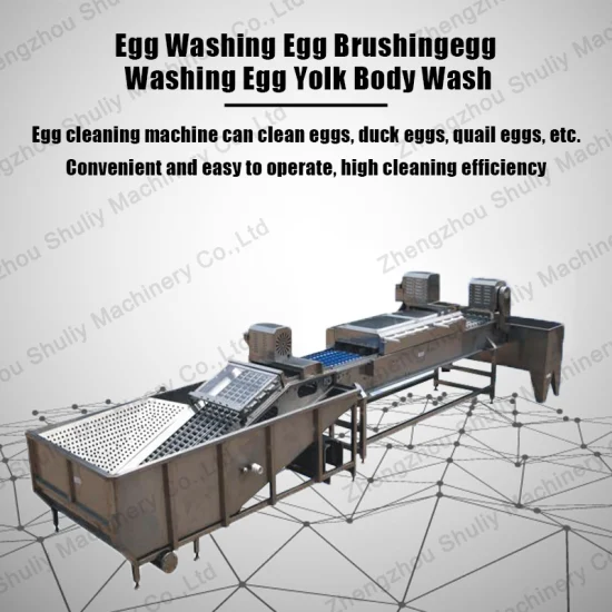 1000PCS Per H Egg Washing Drying Candler Grading Sorting Machine Line